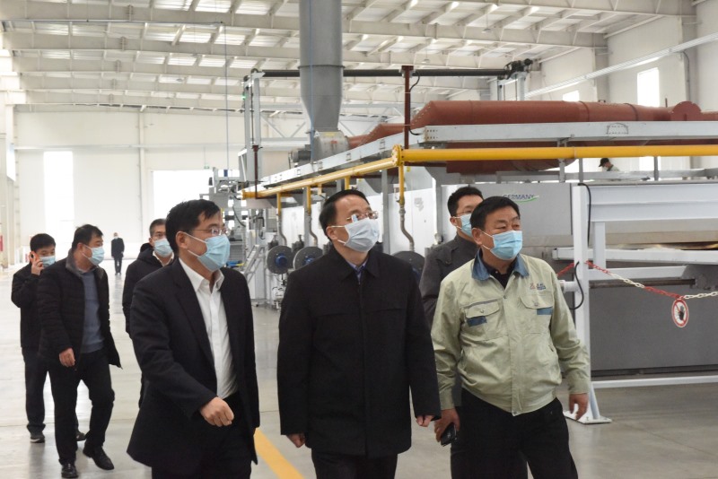 德州市委副書記、市長朱開國蒞臨晶創新材料考察調研